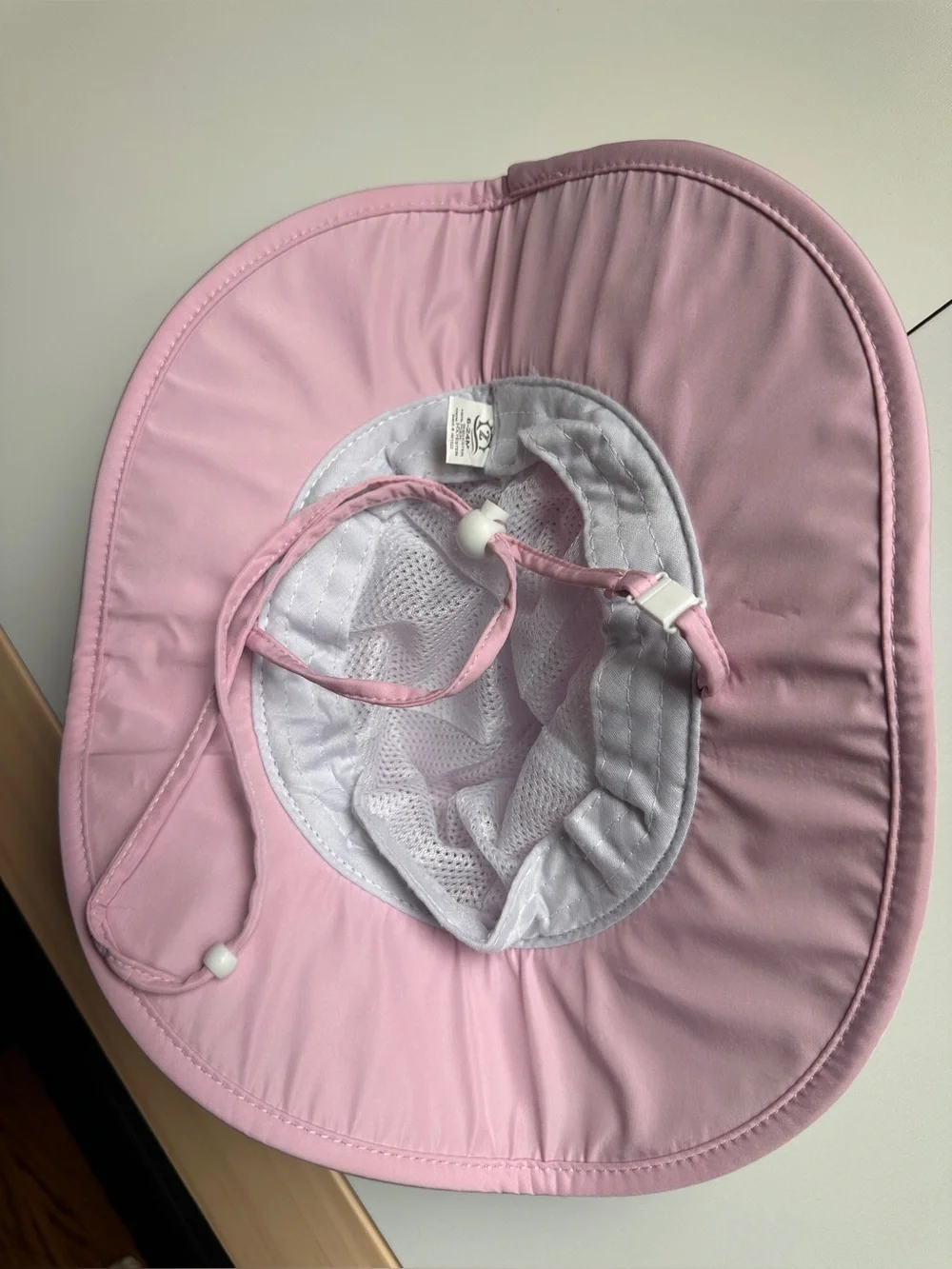SwimZip Kids Wide Brim Fun Sun Day Play Hat Pink 6-24m